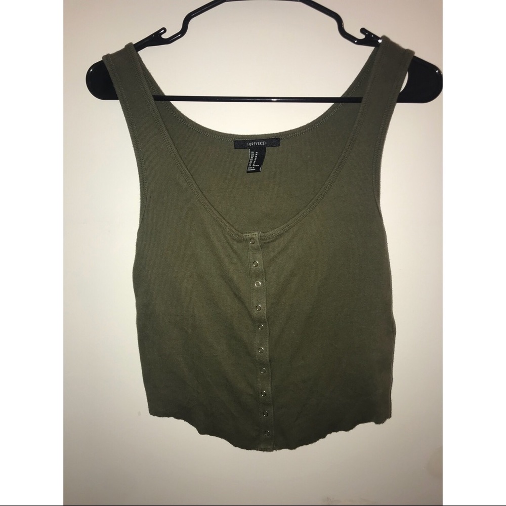 Dark green shirt